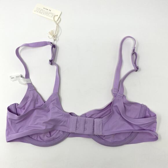 NEW Aerie Smoothez Purple Full Coverage Unlined Underwire Bra 34B - Picture 3 of 3
